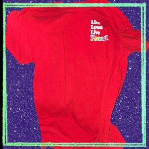 Red Gay Pride T-shirt